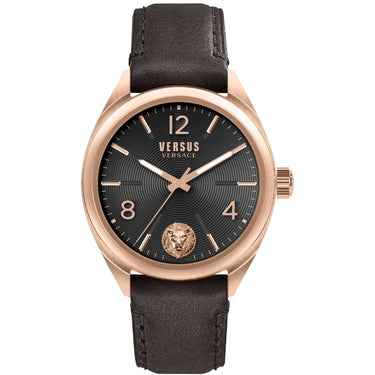 Versus by Versace Herren Armbanduhr Lexington 44 mm Armband Leder VSPLI4021